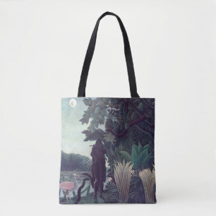 Bolsa Tote Henri Rousseau - A Cobra Charmer