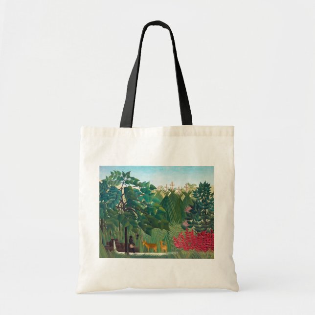 Bolsa Tote Henri Rousseau - A Quebra d'Água (Frente)