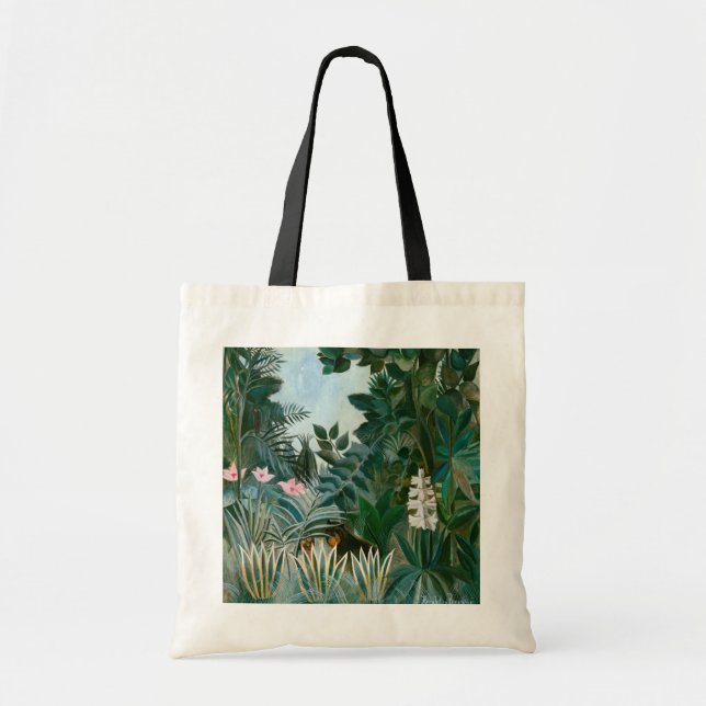 Bolsa Tote Henri Rousseau - A Selva Equatorial (Frente)