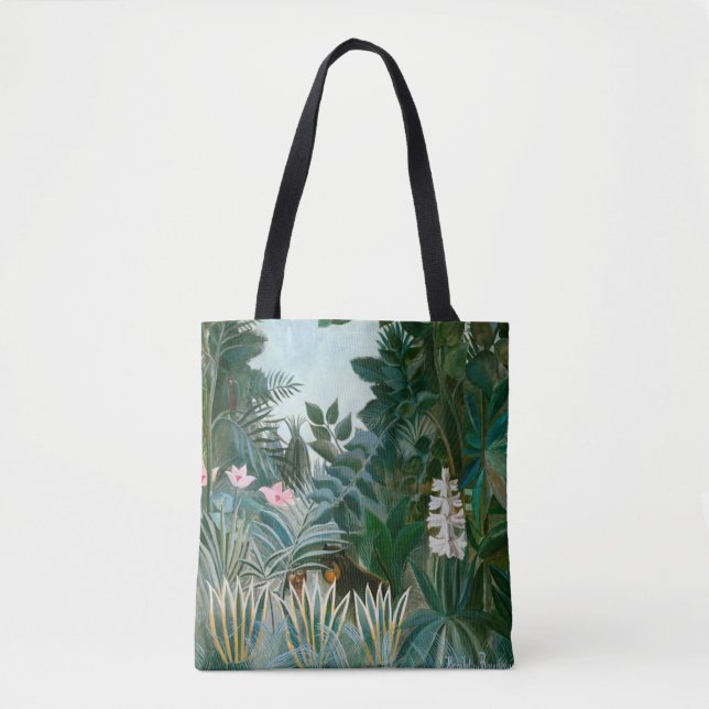 Bolsa Tote Henri Rousseau - A Selva Equatorial (Frente)
