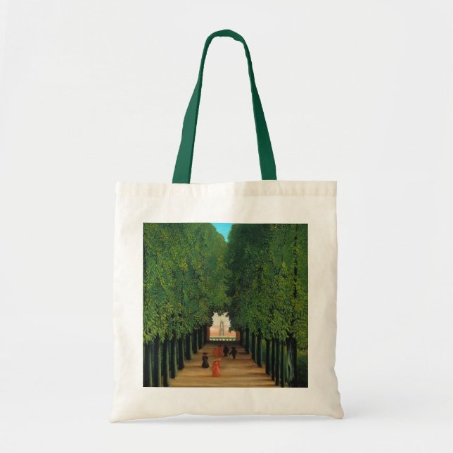 Bolsa Tote Henri Rousseau, Avenida no Parque na Nuvem Santo (Frente)