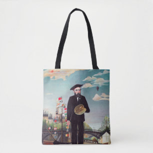 Bolsa Tote Henri Rousseau - Eu Próprio Retrato-Paisagem