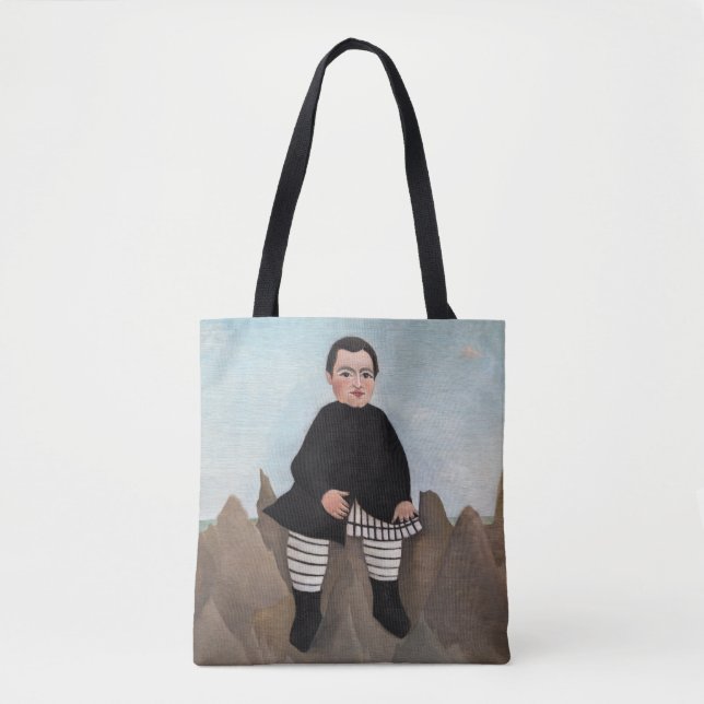 Bolsa Tote Henri Rousseau - Menino nas Rochas (Frente)