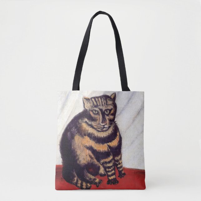 Bolsa Tote Henri Rousseau - O Gato Malhado (Frente)