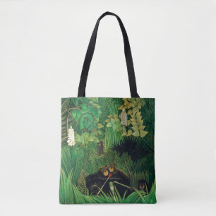 Bolsa Tote Henri Rousseau - Os Alegres Bufões