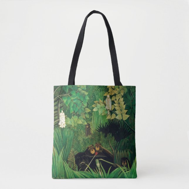 Bolsa Tote Henri Rousseau - Os Alegres Bufões (Frente)
