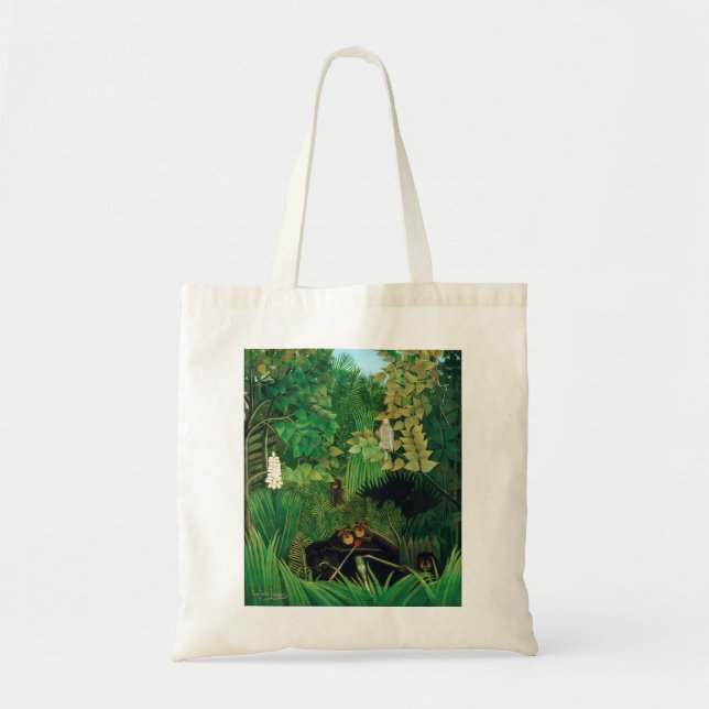 Bolsa Tote Henri Rousseau - Os Jesters Feliz (Frente)