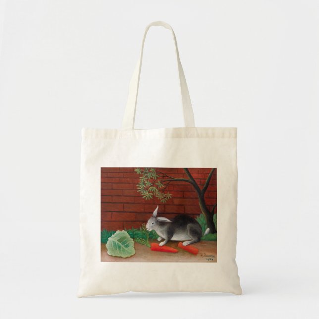 Bolsa Tote Henri Rousseau - The Rabbit's Meal (Frente)