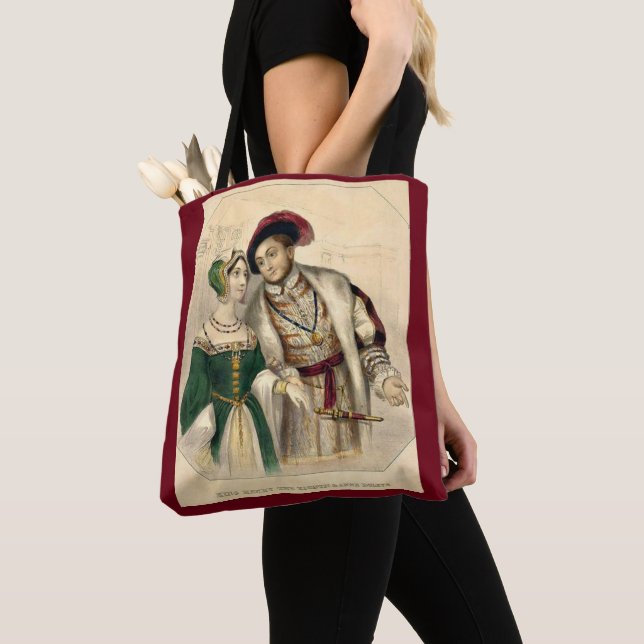 Bolsa Tote Henry VIII e Anne Boleyn (Close Up)