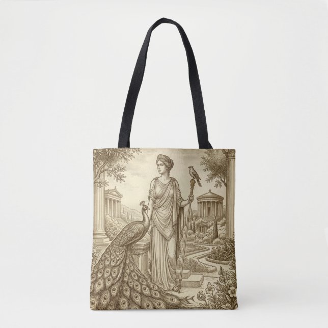 Bolsa Tote Hera Mitologia Vintage (Frente)