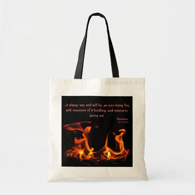 Bolsa Tote Heraclitus Everduradouro Fire Tote Bag (Frente)