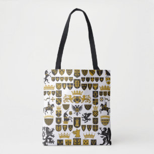 Bolsa Tote HERALDRY Crestes e Símbolos