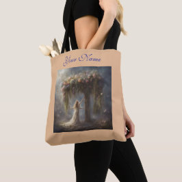 Bolsa Tote Herbáceo Etéreo e Floral cottagecore