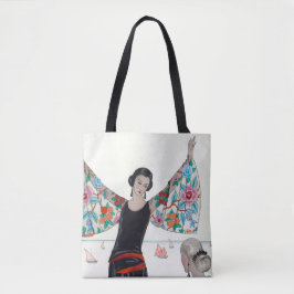 Bolsa Tote Here Are My Wings - George Barbier