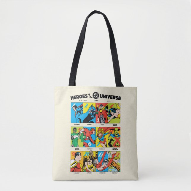 Bolsa Tote Heroes of the DC™ Universe (Frente)