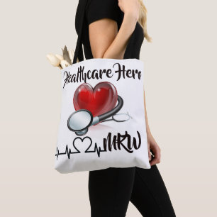 Bolsa Tote Herói da Saúde - Ver Voltar