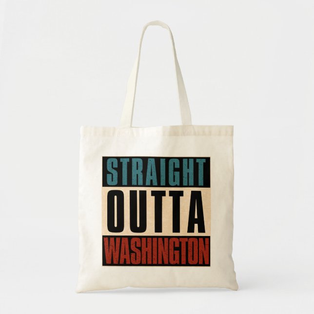 Bolsa Tote Hetero do Distrito de Washington de Columbia DC (Frente)