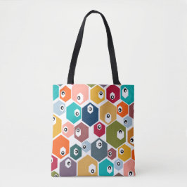 Bolsa Tote Hexagon Eyebolas