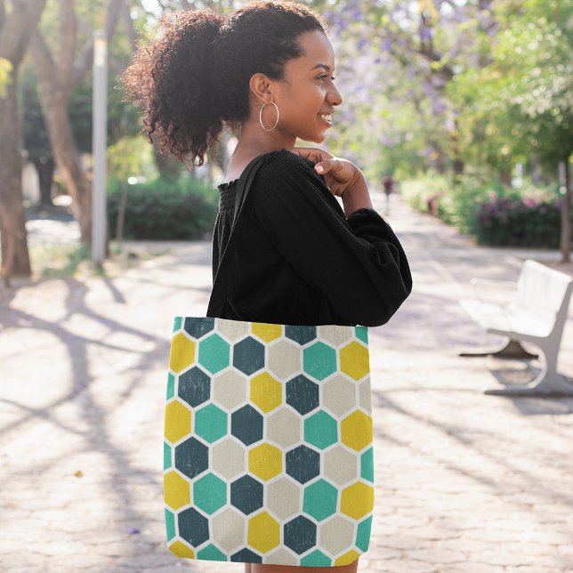 Bolsa Tote Hexagonal (Criador carregado)