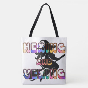 Bolsa Tote HEXING E VEXING para a Pagan de Tamanho Plus