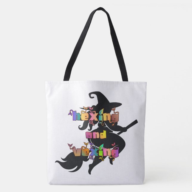 Bolsa Tote HEXING E VEXING para a Pagan de Tamanho Plus (Frente)