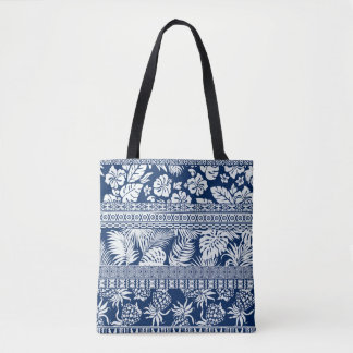 Bolsa Tote Hibiscus, folhas: papel de parede do ornamento hav