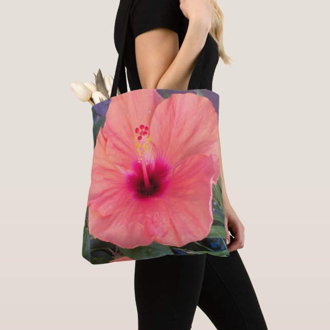 Bolsa Tote Hibiscus Home (Close Up)