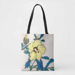 Bolsa Tote Hibiscus por Kōno Bairei