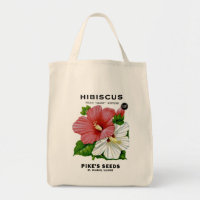 Hibiscus Vintage Seed Packet