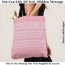 Bolsa Tote Hidden Message Love Your Soul, Custom 109P Quote