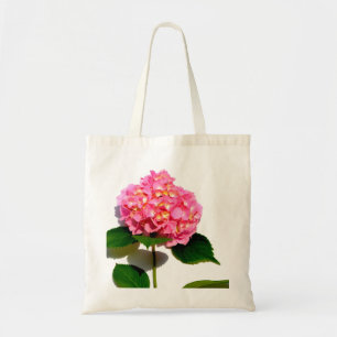 Bolsa Tote Hídranga cor-de-rosa Elegante