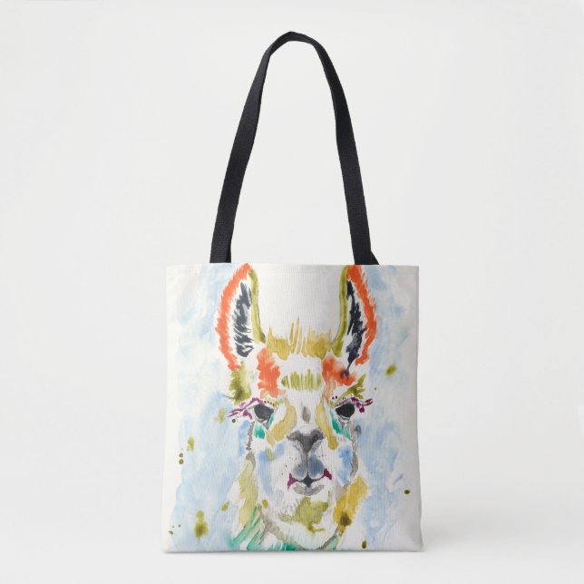 Bolsa Tote Hifi Llama - Retrato (Frente)