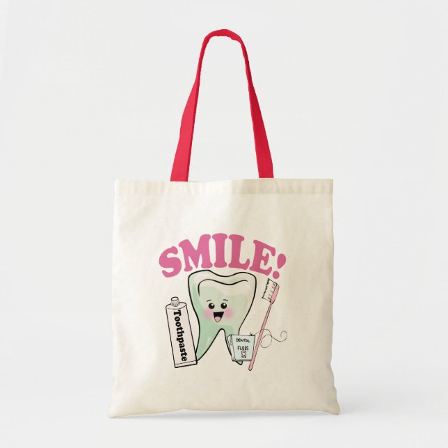 Bolsa Tote Higienista dental do dentista (Frente)