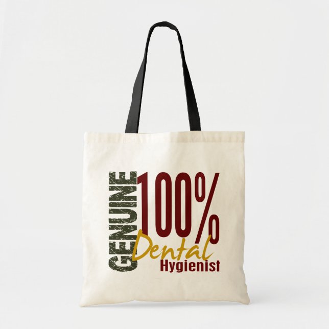Bolsa Tote Higienista dental genuíno (Frente)