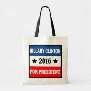 Bolsa Tote Hillary Clinton para o presidente 2016