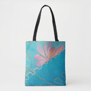 Bolsa Tote Hilma af Klint Abstrato Vintage Love - Eros I