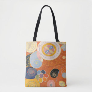 Bolsa Tote Hilma af klint travesseiro decorativo