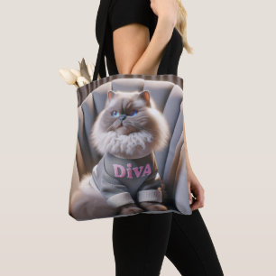 Bolsa Tote Himalayan Diva Cat
