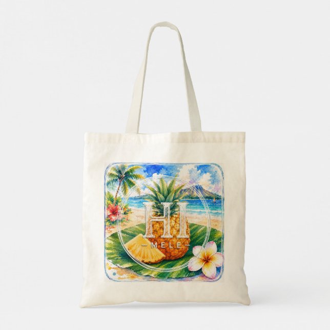 Bolsa Tote HIMELE Abacaxi  (Verso)
