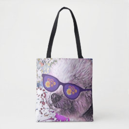 Bolsa Tote Hippie 'Chon the Bichon