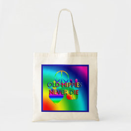 Bolsa Tote Hippies Antigos Nunca Morrem Tote Bag
