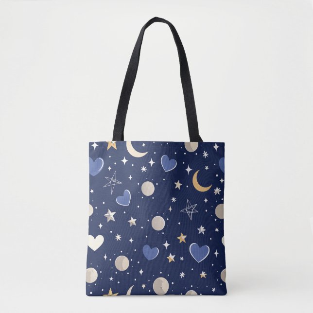 Bolsa Tote História de Amor Celestial (Frente)