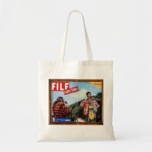 Bolsa Tote história de pesca
