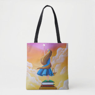 Bolsa Tote Histórias de Bedtime - Biblioteca
