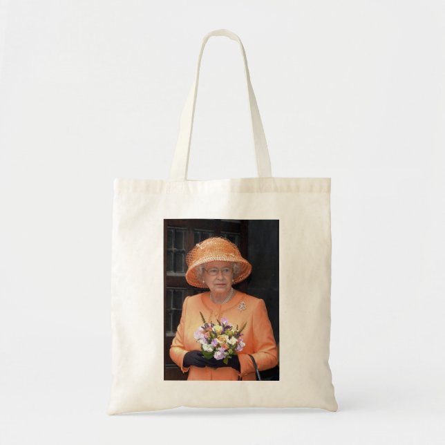 Bolsa Tote HM Queen Elizabeth II Platinum Jubilee (Frente)
