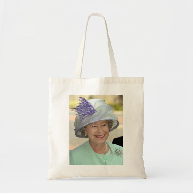 Bolsa Tote HM Queen Elizabeth II Platinum Jubilee (Frente)