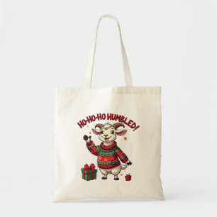 Bolsa Tote Ho Ho Santa Hat Papais noeis de Natal
