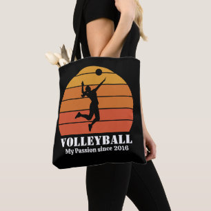 Bolsa Tote Hobby De Voleibol Personaliza O Sunset