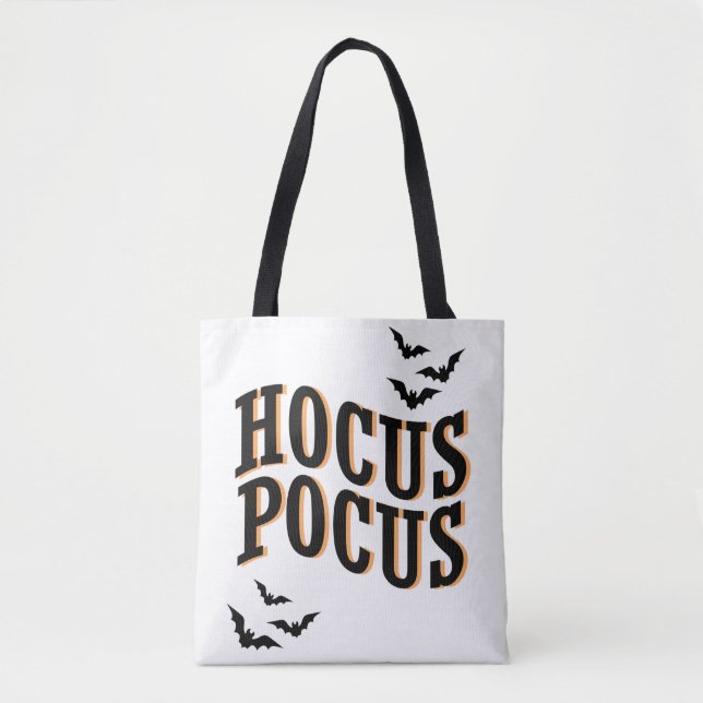 Bolsa Tote Hocus Pocus Spooky Cute Witches Halloween (Frente)