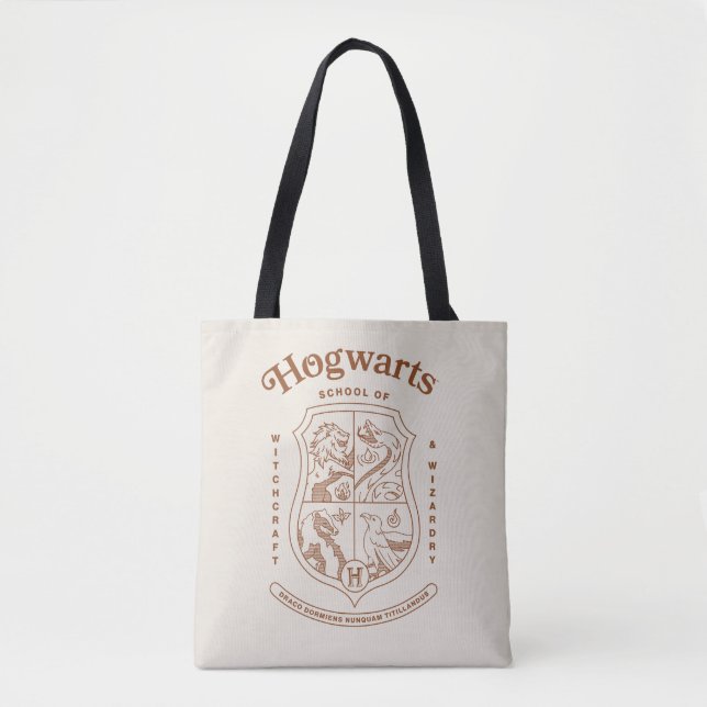 Bolsa Tote HOGWARTS™ School of Witchcraft and Wizardry Crest (Frente)